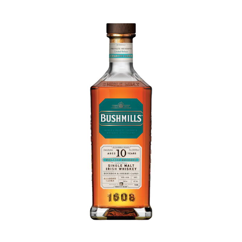 Bushmills 10 Year Old Private Reserve Amarone Cask Finish Irish Single Malt