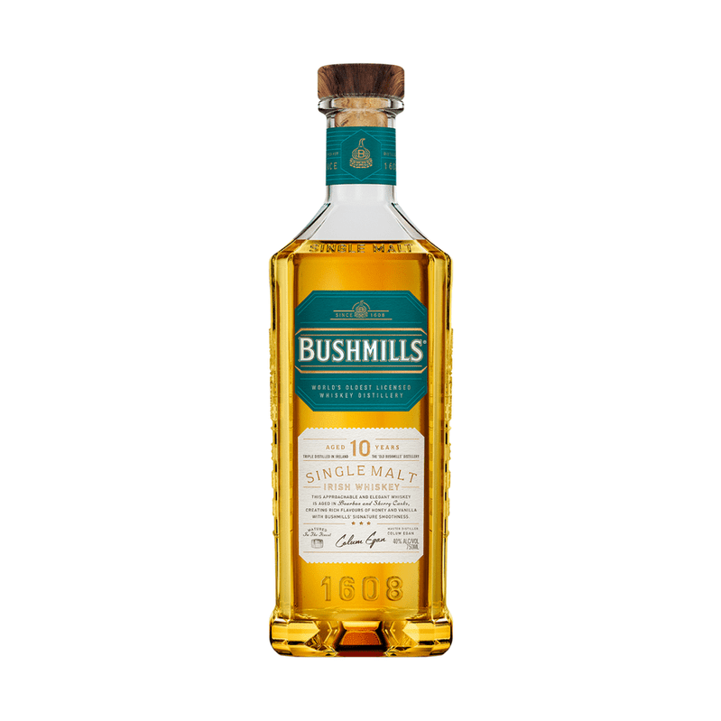 Bushmills 10 Year Old Single Malt Irish Whiskey
