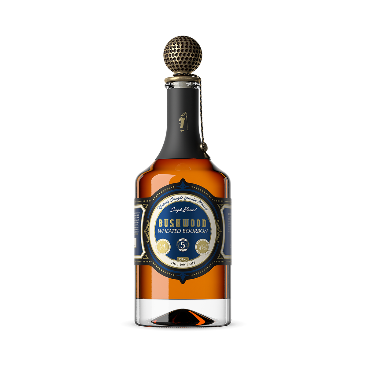 Bushwood 5 Year Wheated Bourbon 750ml