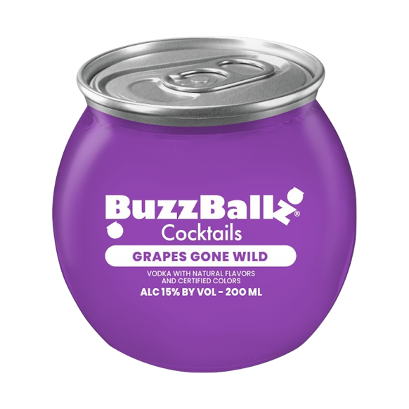BuzzBallz Grapes Gone Wild Cocktail 200ml