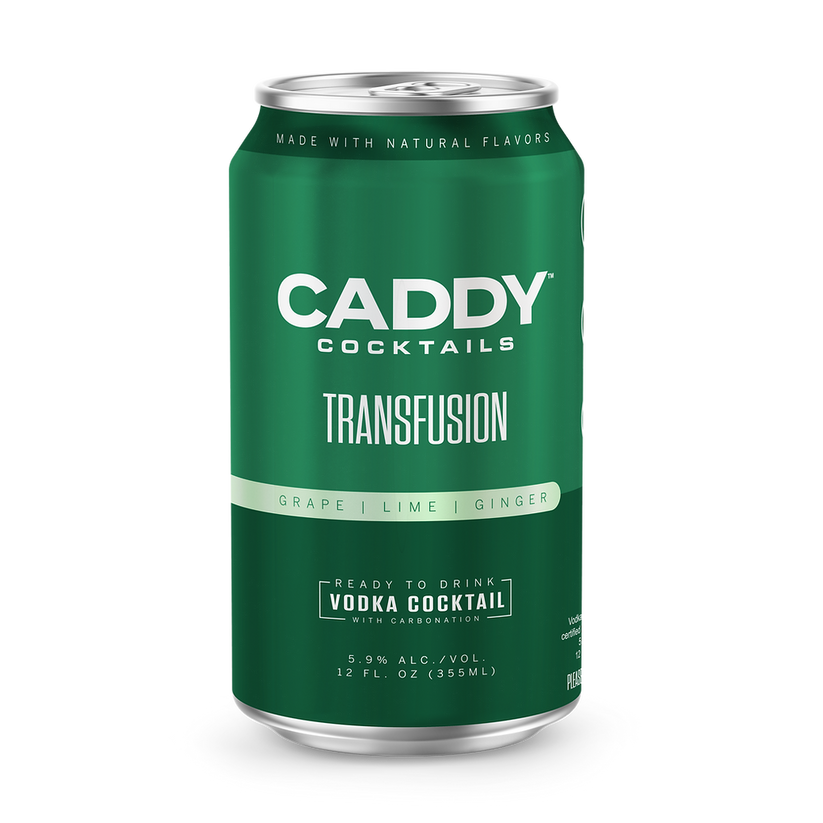 Caddy Clubhouse Cocktails Transfusion and Half & Half Bundle (12oz x 16)