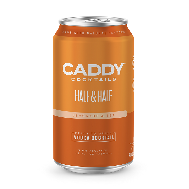Caddy Clubhouse Cocktails Transfusion and Half & Half Bundle (12oz x 16)