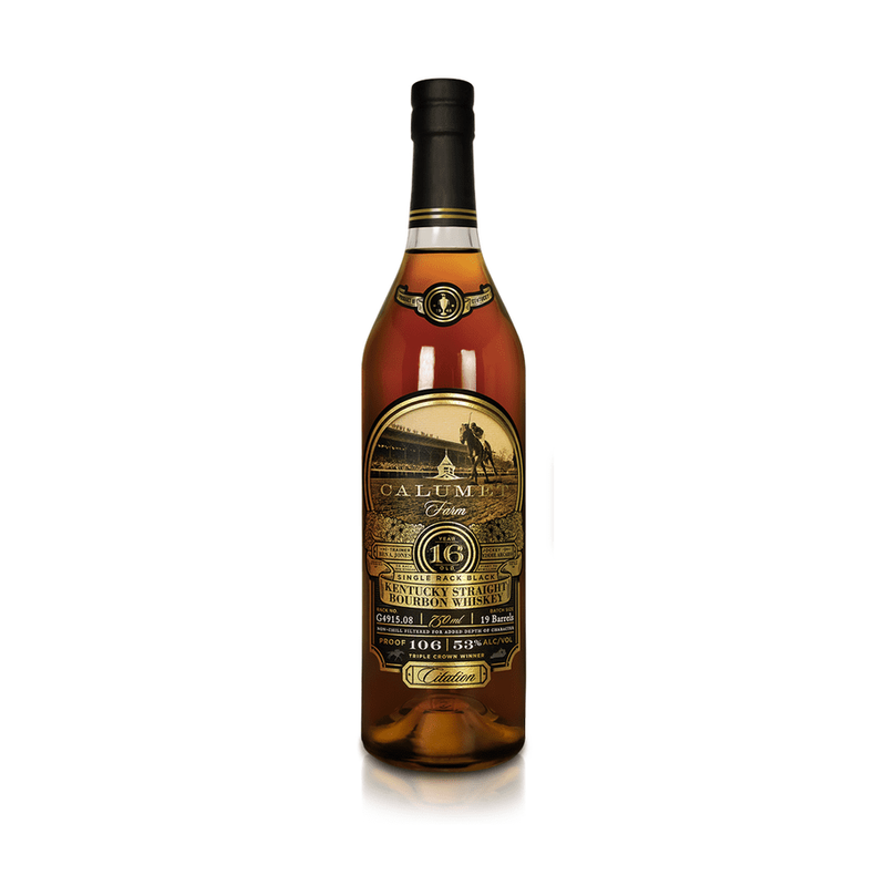 Calumet Farm Single Rack Black 16 Year Old Bourbon (750ml)