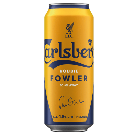 Carlsberg 'Robbie Fowler' Pilsner Beer 4-Pack