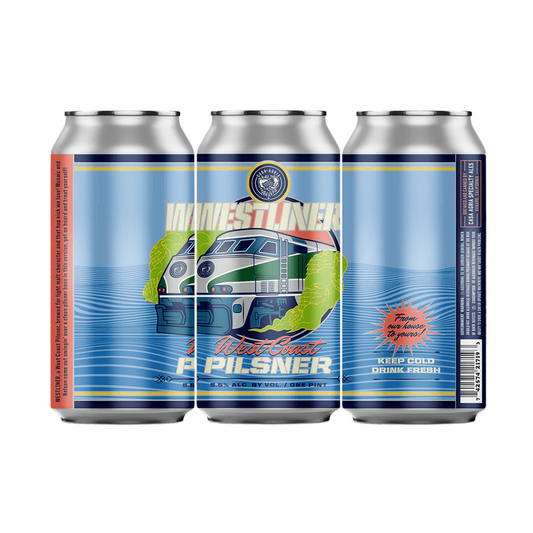 Casa Agria 'Westliner' West Coast Pilsner Beer 4-Pack