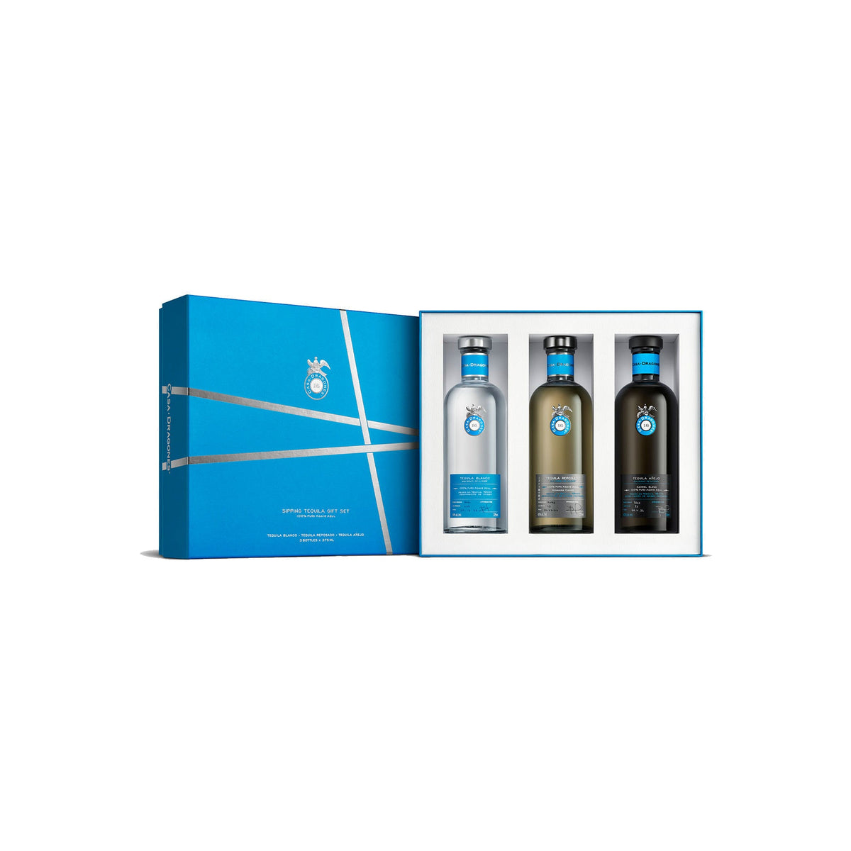 Casa Dragones Sipping Tequila Gift Set 3 x 375ml