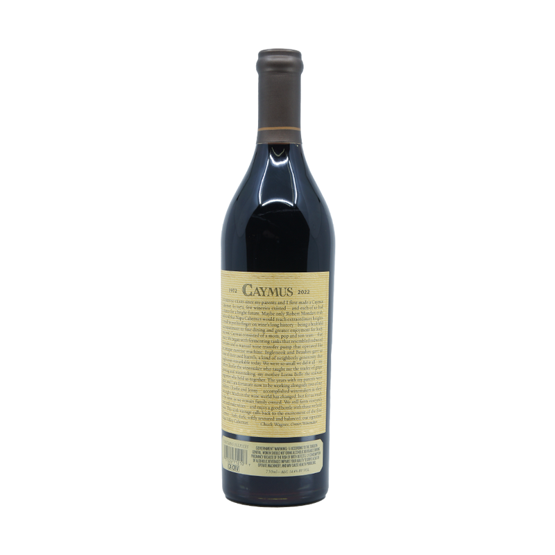 Caymus Vineyards 50th Anniversary Cabernet Sauvignon