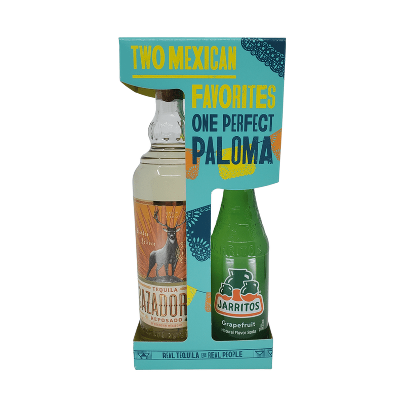 Cazadores Reposado Tequila + Jarritos Grapefruit Set Pack