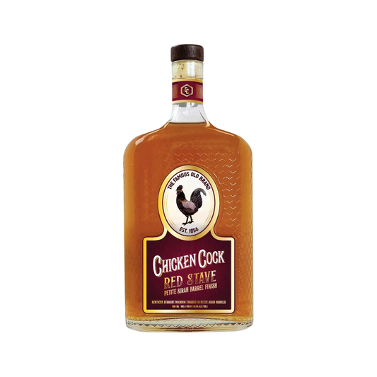 Chicken Cock Red Stave Petite Sirah Barrel Finish Bourbon 750ml