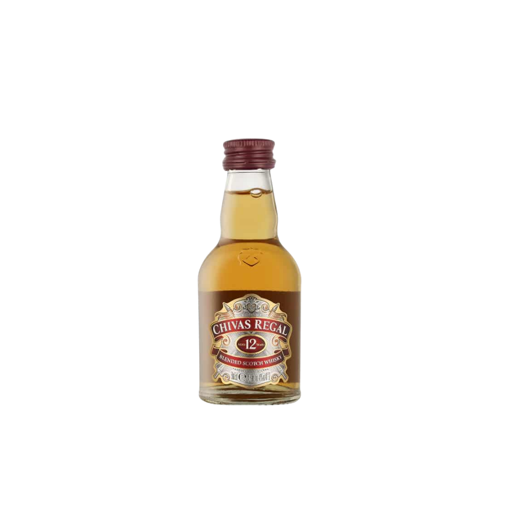 Chivas Regal Blended Scotch Whisky (12 pack) 12 year 50ml