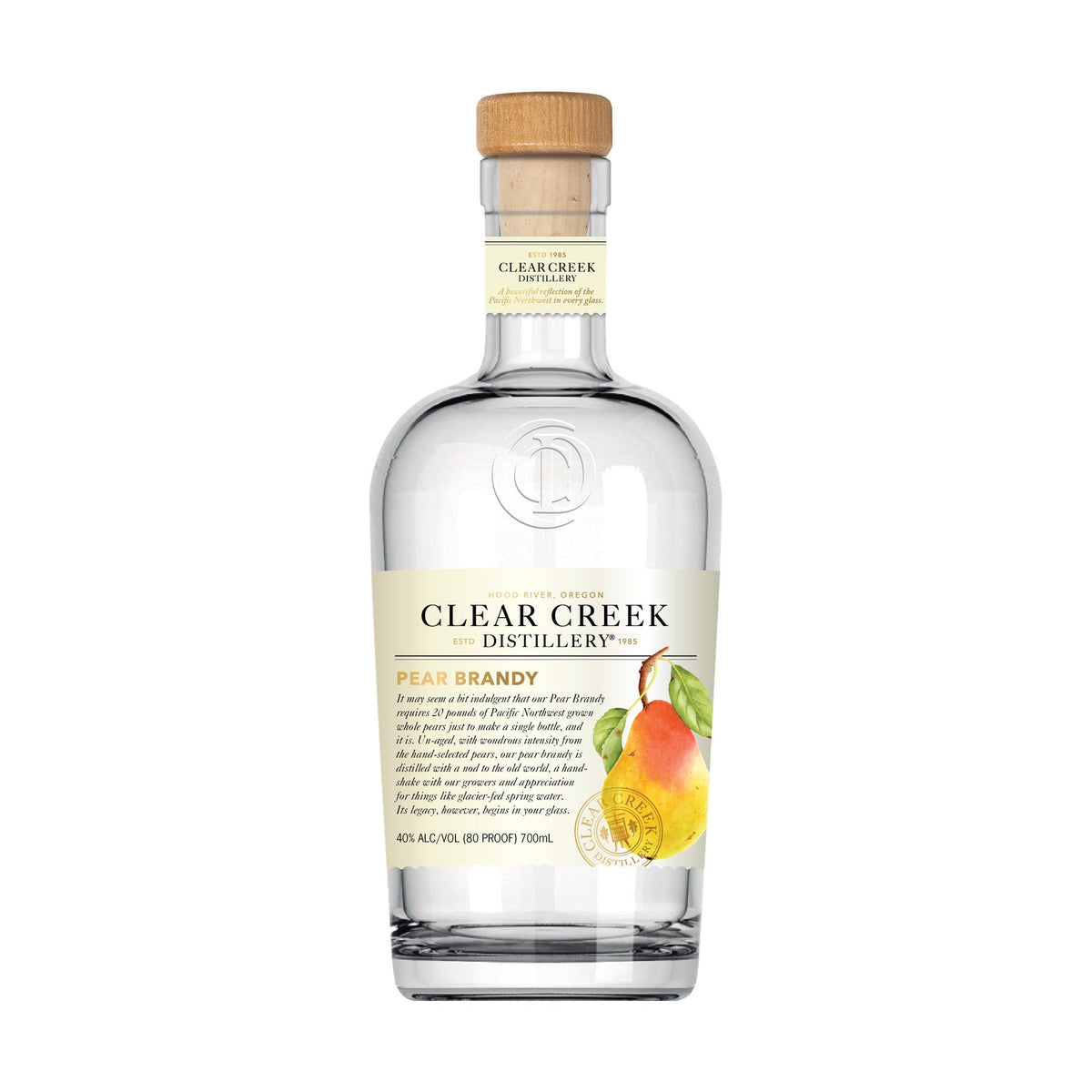 Clear Creek Distillery Pear Brandy 700ml