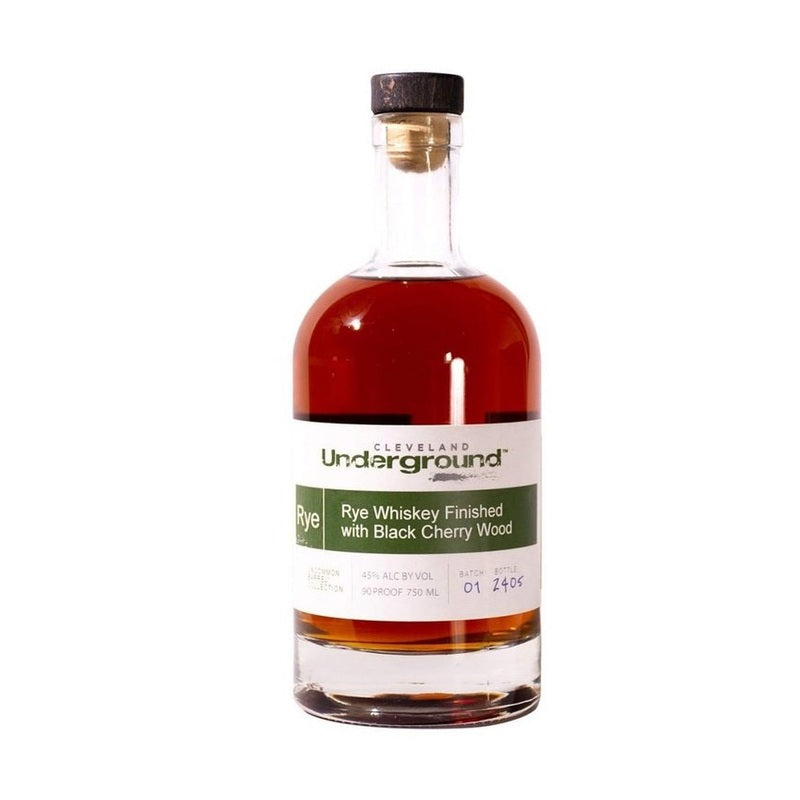 Cleveland Underground Black Cherry Wood Finished Rye Whiskey