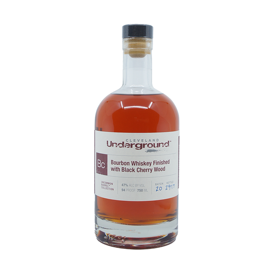 Cleveland Underground Bourbon Whiskey Finished with Black Cherry Wood