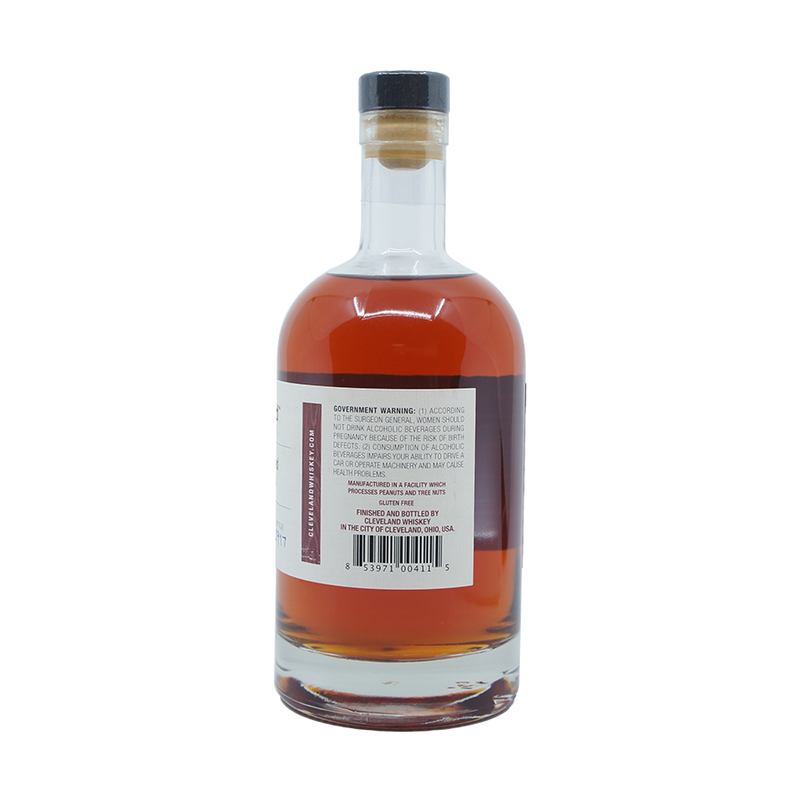 Cleveland Underground Bourbon Whiskey Finished with Black Cherry Wood