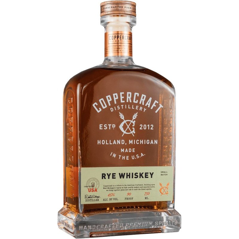 Coppercraft Straight Rye Whiskey (750mL)