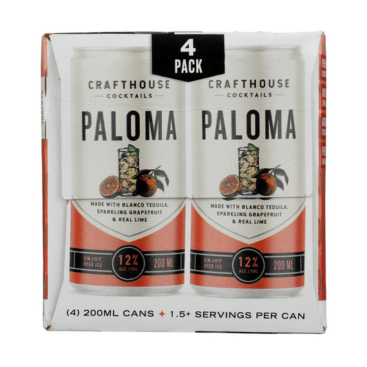 Crafthouse Cocktails Paloma 4-Pack 200ml Cans