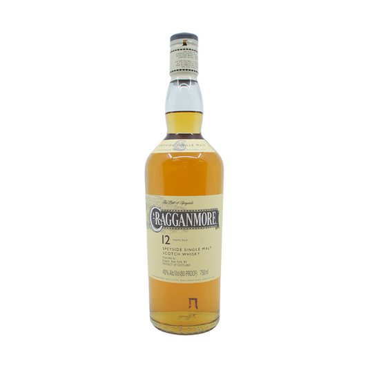 Cragganmore 12 Year Old Speyside Single Malt (750mL)