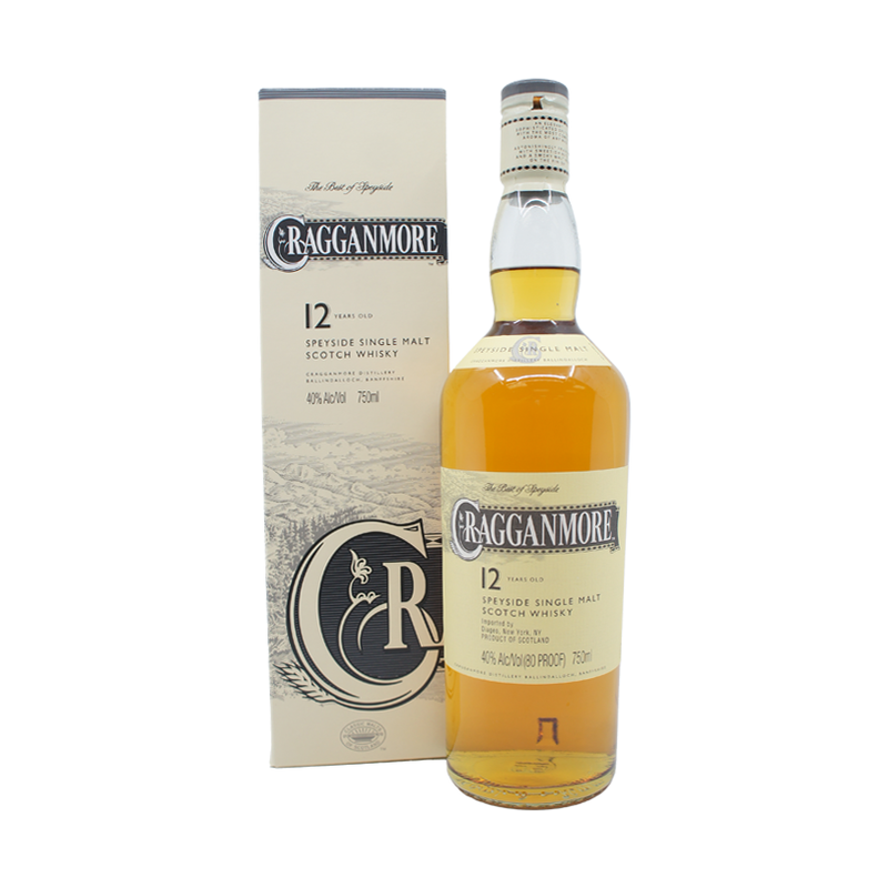 Cragganmore 12 Year Old Speyside Single Malt (750mL)