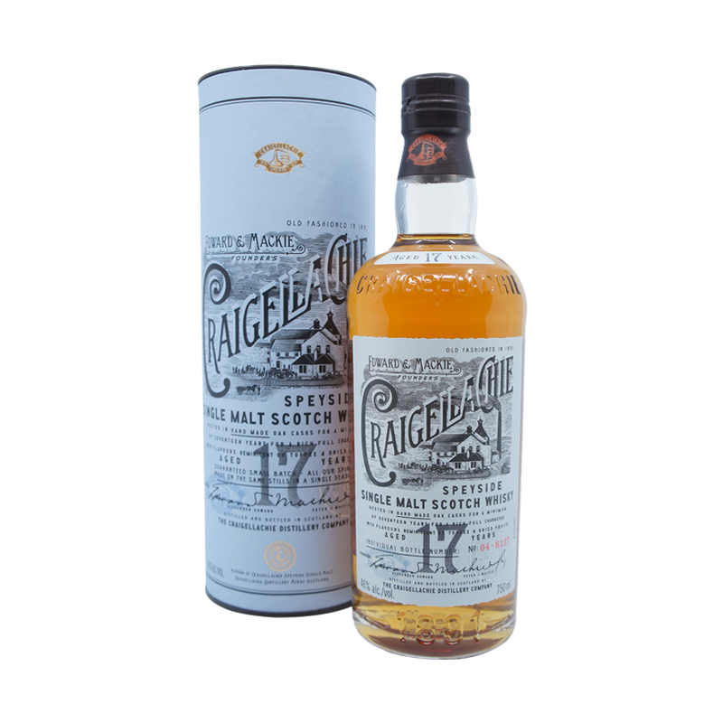Craigellachie 17 Year Old Speyside Single Malt Scotch Whisky