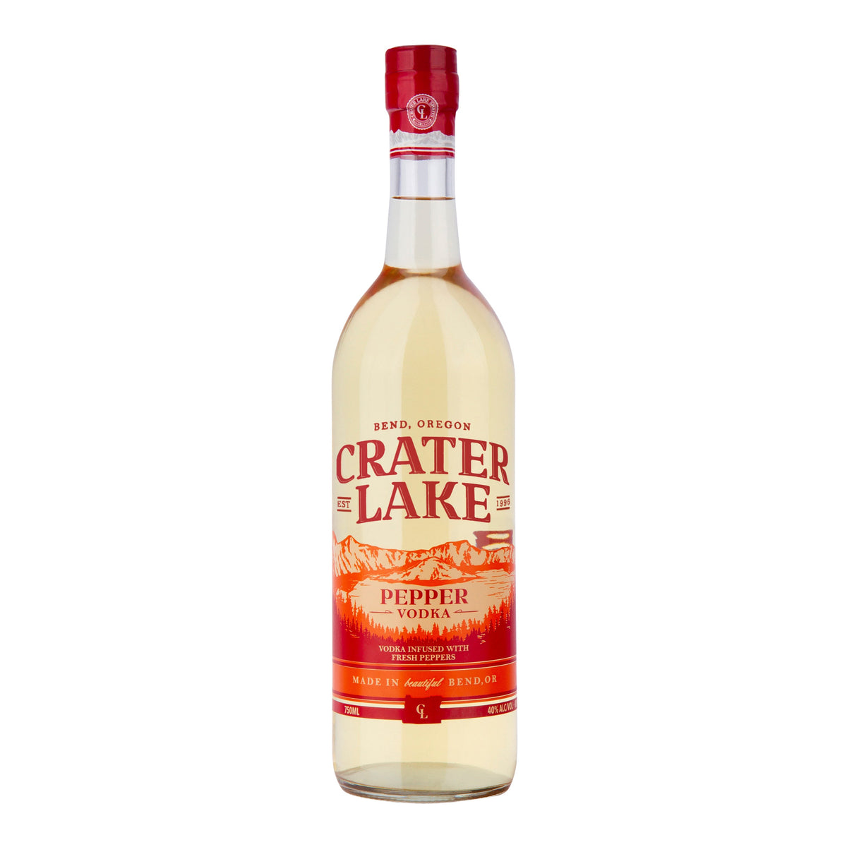 Crater Lake Pepper Vodka 750ml