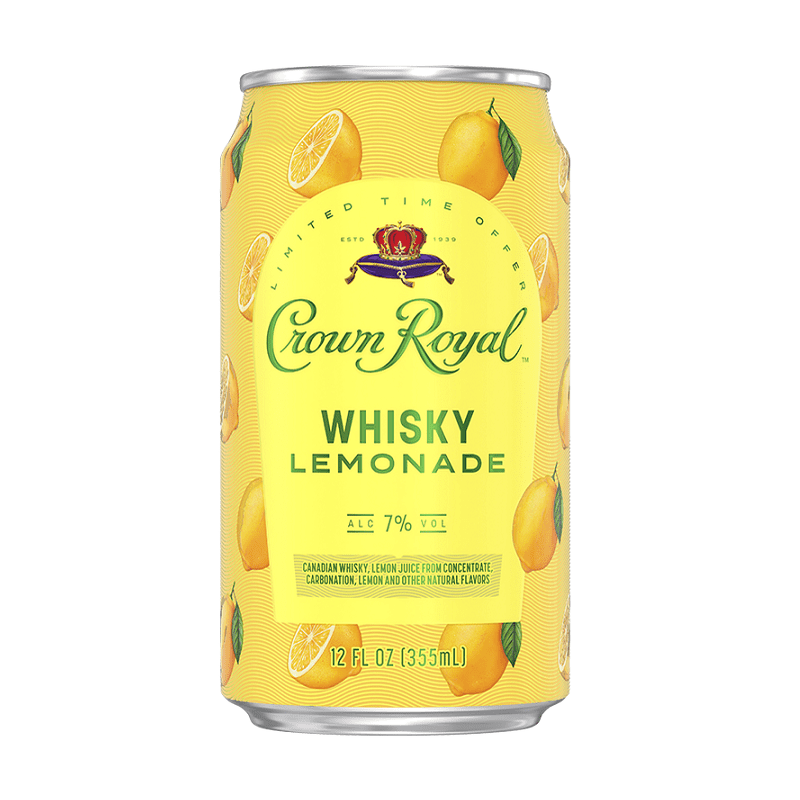 Crown Royal Whisky Lemonade Cocktail 4-pack