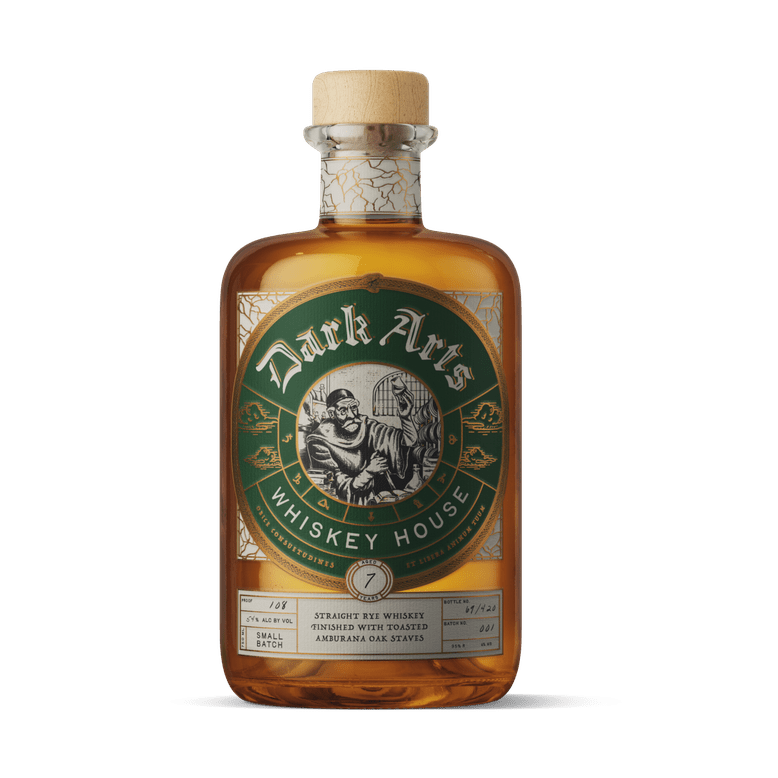 Dark Arts Whiskey House 'Amburana Oak Stave Finished' Small Batch Rye