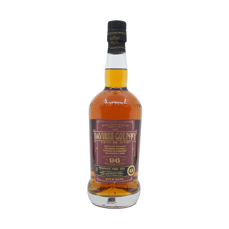 Daviess County Cabernet Sauvignon Finish Kentucky Straight Bourbon Whiskey