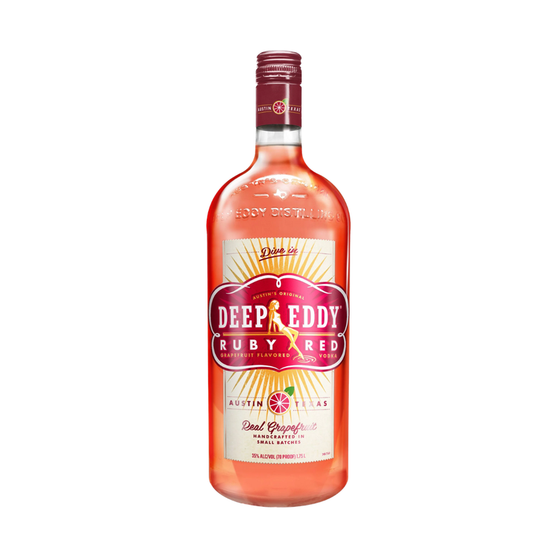 Deep Eddy Ruby Red Grapefruit Flavored Vodka 1.75L