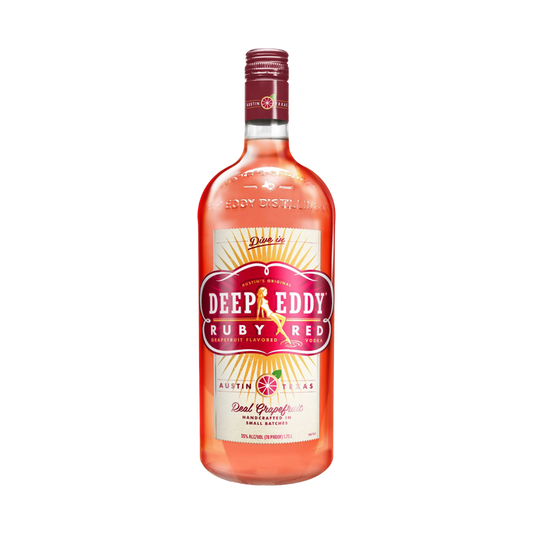Deep Eddy Ruby Red Grapefruit Flavored Vodka 1.75L