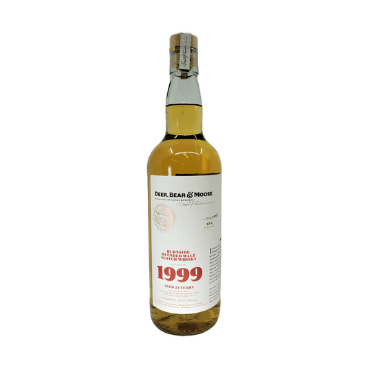 Deer, Bear & Moose 23 Year Old Burnside 1999 Blended Malt Scotch Whisky