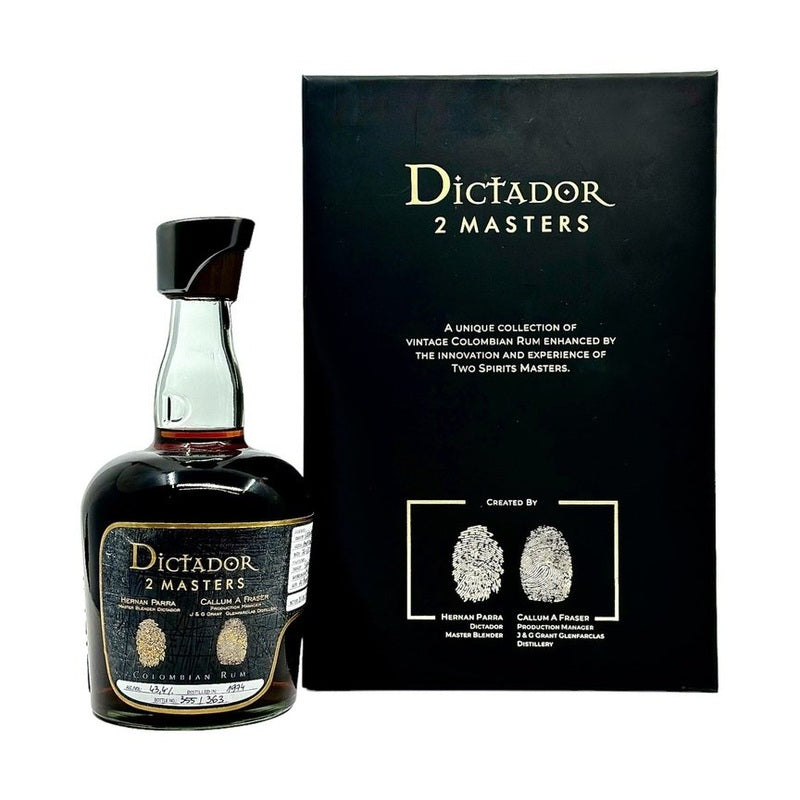 Dictador 2 Masters 1974 Glenfarclas 44 Year Old Rum