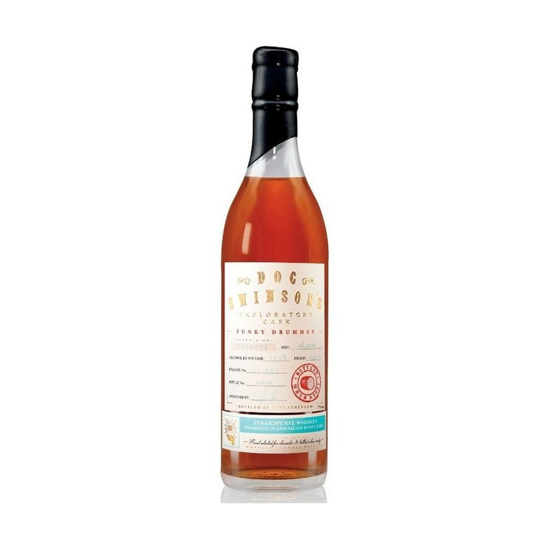 Doc Swinson's 'Funky Drummer' Exploratory Cask Series Jamaican Rum Cask Finish Straight Rye Whiskey