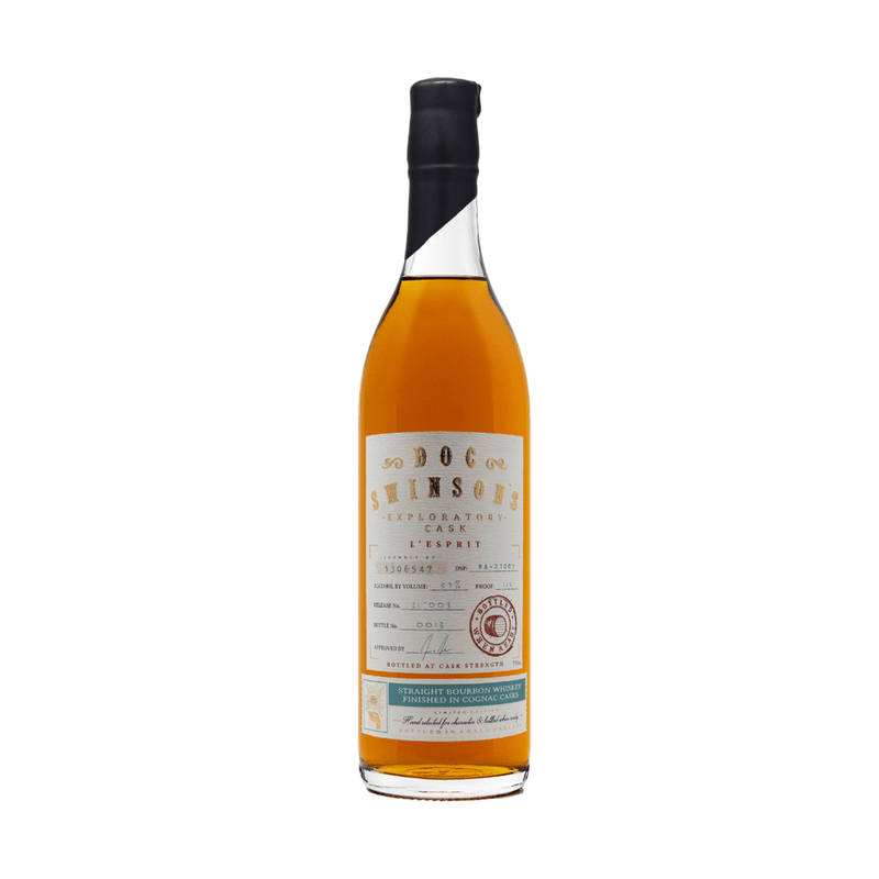 Doc Swinson's 'L’Esprit' Exploratory Cask Series Cognac Cask Finish Straight Bourbon Whiskey
