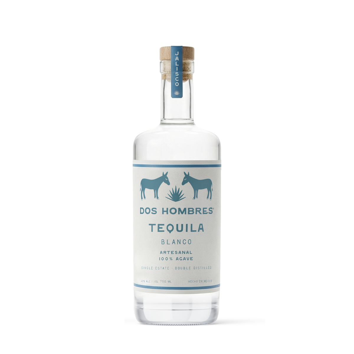 Dos Hombres Blanco Tequila 750ml