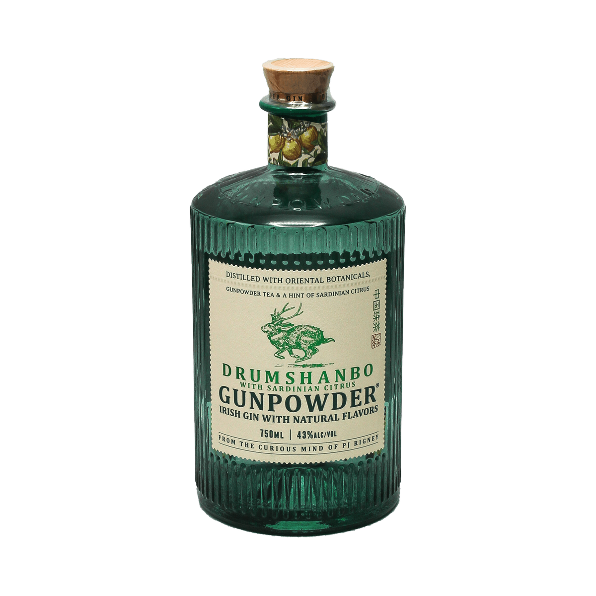 Drumshanbo Gunpowder Irish Gin with Sardinian Citrus 750ml