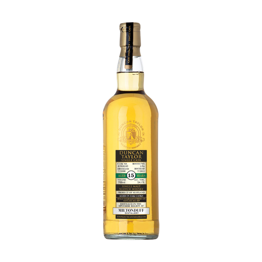 Duncan Taylor Miltonduff 2008 15 Year Old Cask 83900249 Speyside Single Malt Scotch Whisky