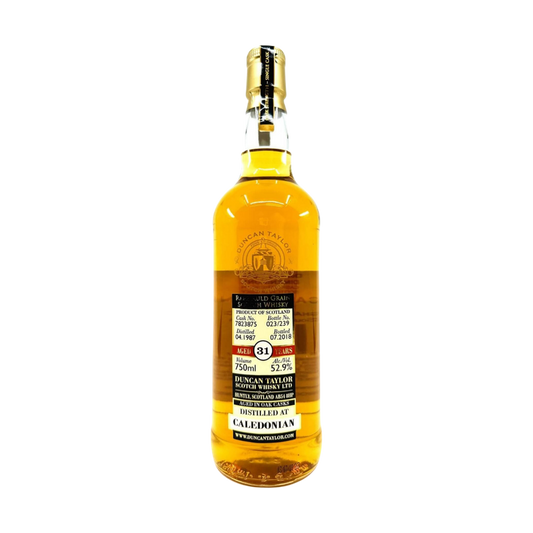 Duncan Taylor Rare Auld Caledonian 1987 31 Year Old Cask 7823875 Single Grain Scotch Whisky