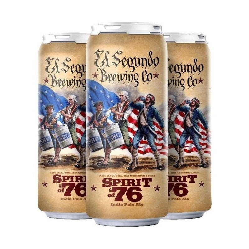 El Segundo Brewing Co. Spirit of '76 IPA Beer 4-Pack