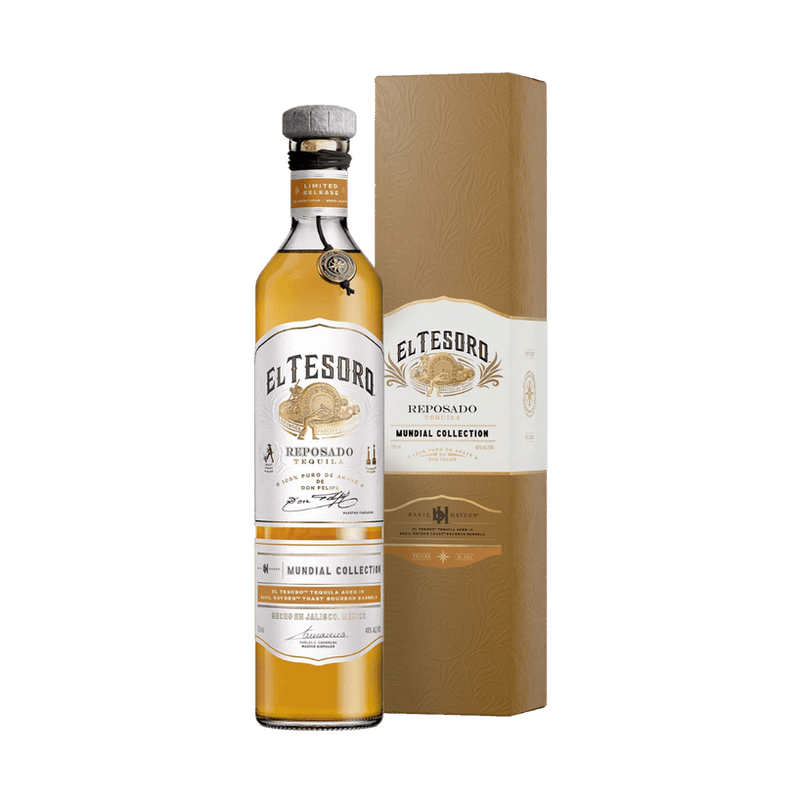 El Tesoro Reposado Mundial Collection Aged in Basil Hayden Toast Barrels