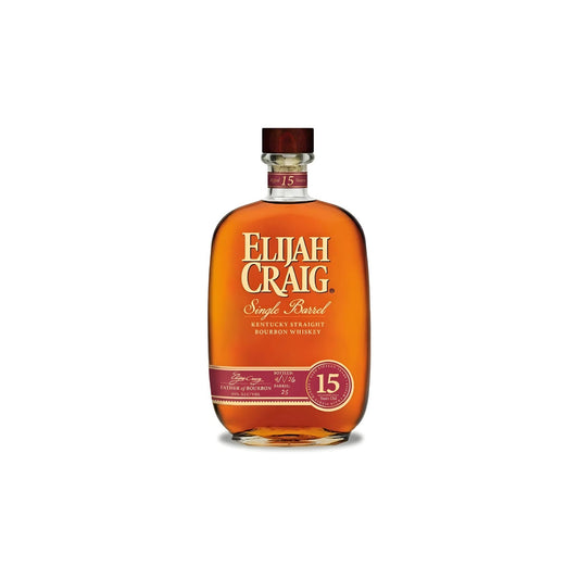 Elijah Craig 15 Year Old Single Barrel Kentucky Straight Bourbon Whiskey 750ml