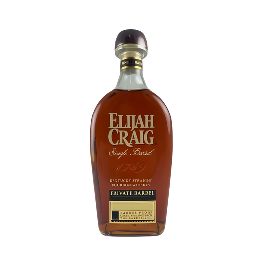 Elijah Craig Private Barrel Kentucky Straight Barrel No 6879511 9 year 750 ML