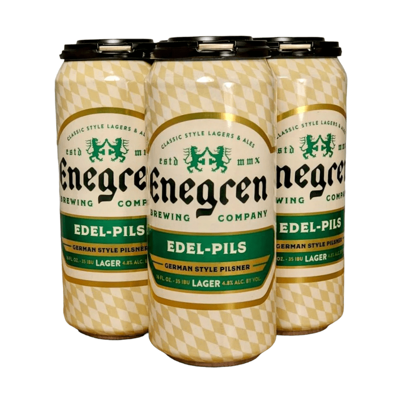 Enegren Brewing Co. Edel-Pils Lager Beer 4-Pack