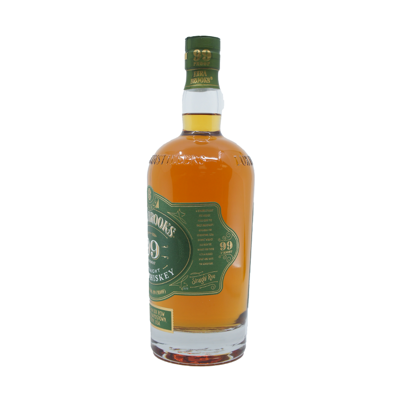 Ezra Brooks 99 Proof Straight Rye Whiskey