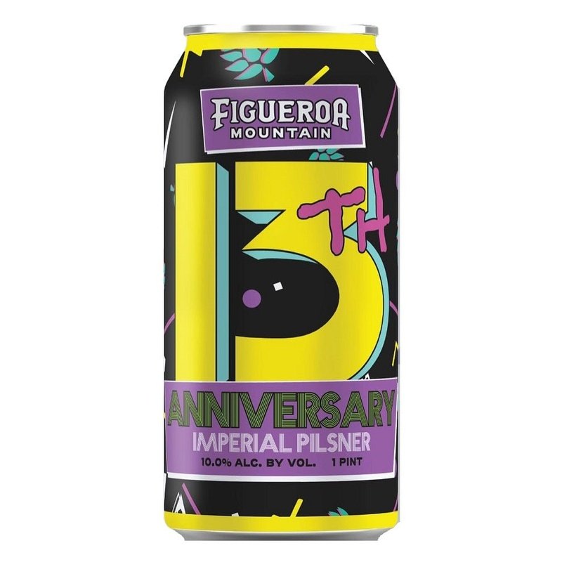 Figueroa Mountain Brew Co. 13th Anniversary Imperial Pilsner Beer 4-Pack