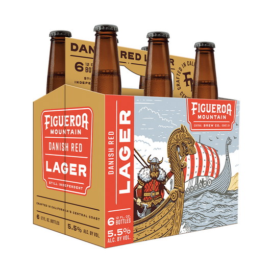 Figueroa Mountain Brew Co. Danish Red Lager Beer 6-Pack