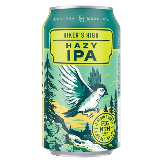 Figueroa Mountain Brew Co. Hiker's High Hazy IPA Beer 6-Pack