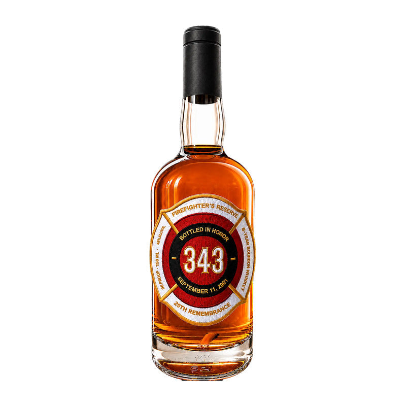 Firefighter's Reserve 343 8 Year Single Barrel Bourbon 750ml