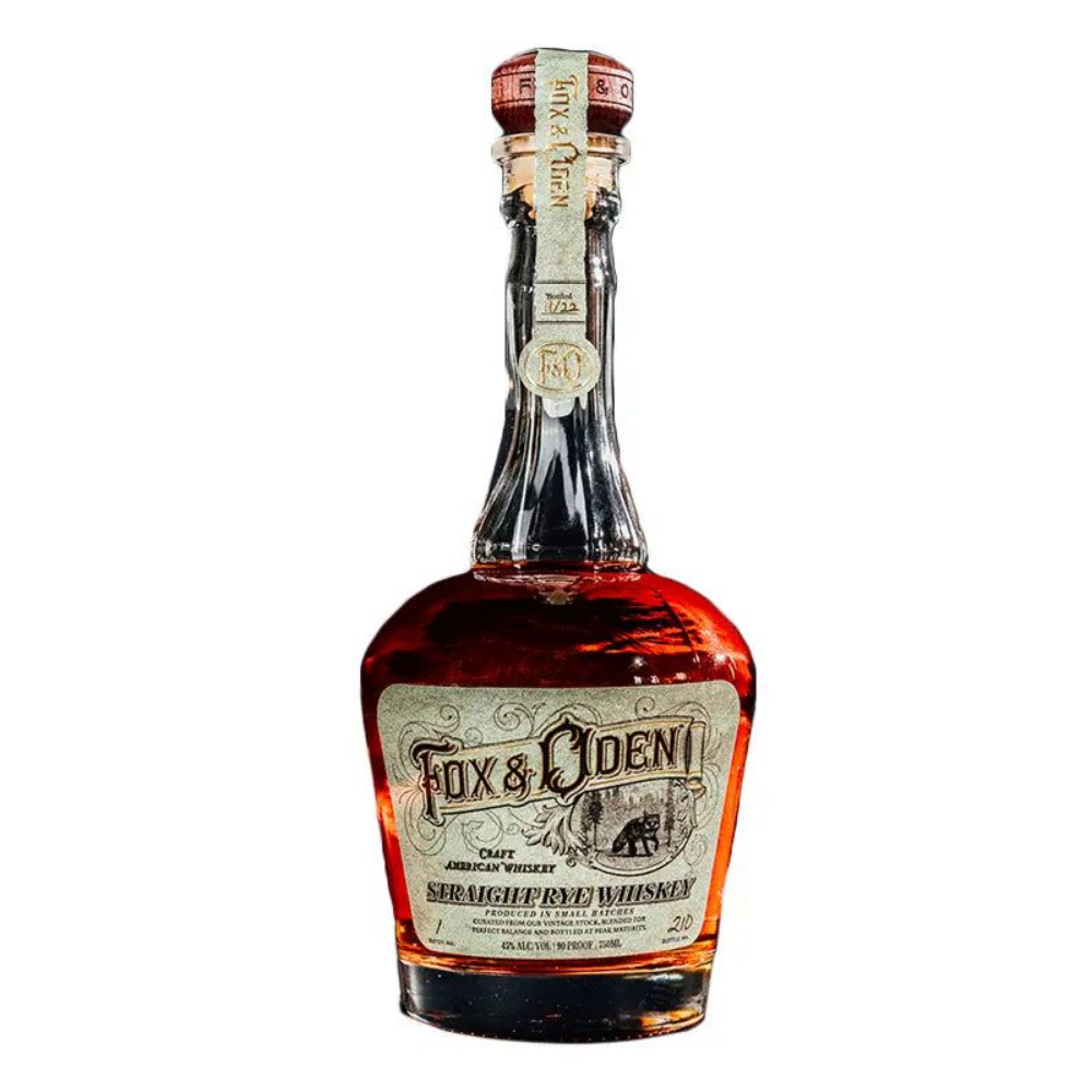 Fox and Oden Straight Rye 750 ml