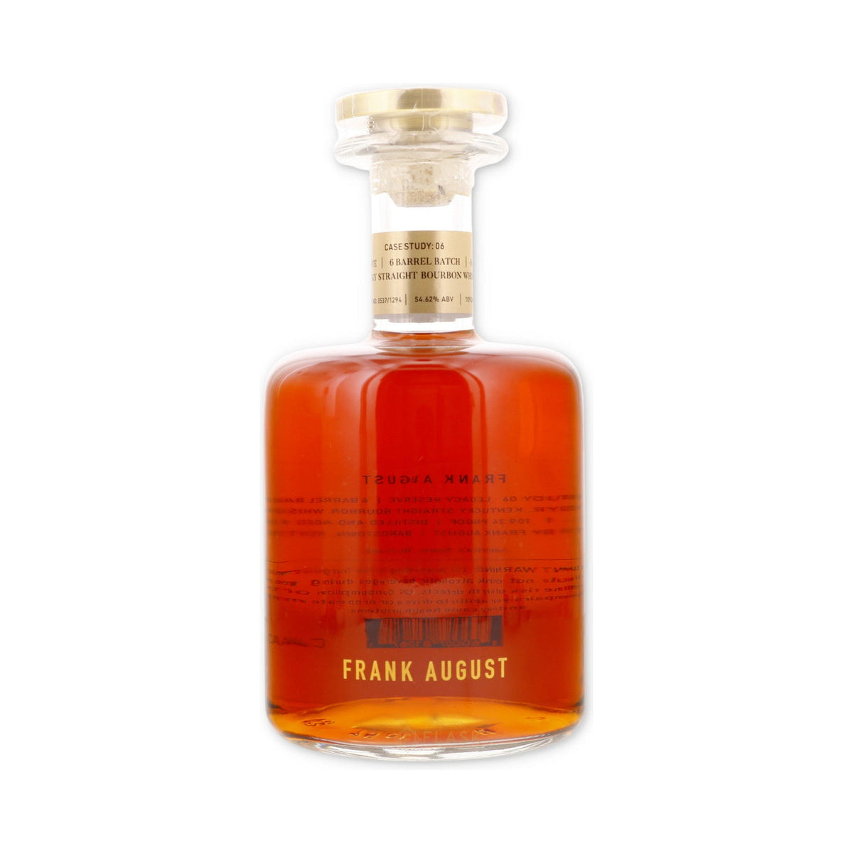 Frank August Case Study 06 Legacy Reserve 6 Barrel Batch Bourbon