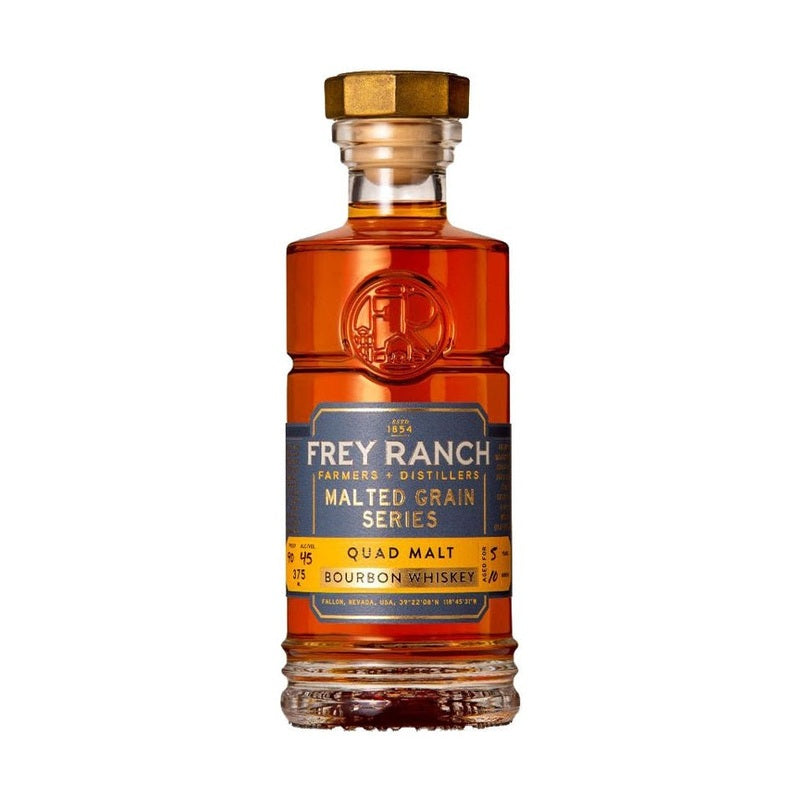 Frey Ranch Malted Grain Series 'Quad Malt' Bourbon Whiskey (375ml)